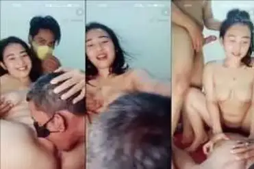 Live Imelda Threesome Layani Dua Pria Ganas
