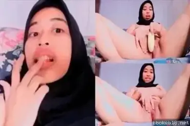 Skandal Chat Sange Pacar Jilbab Pink Crot